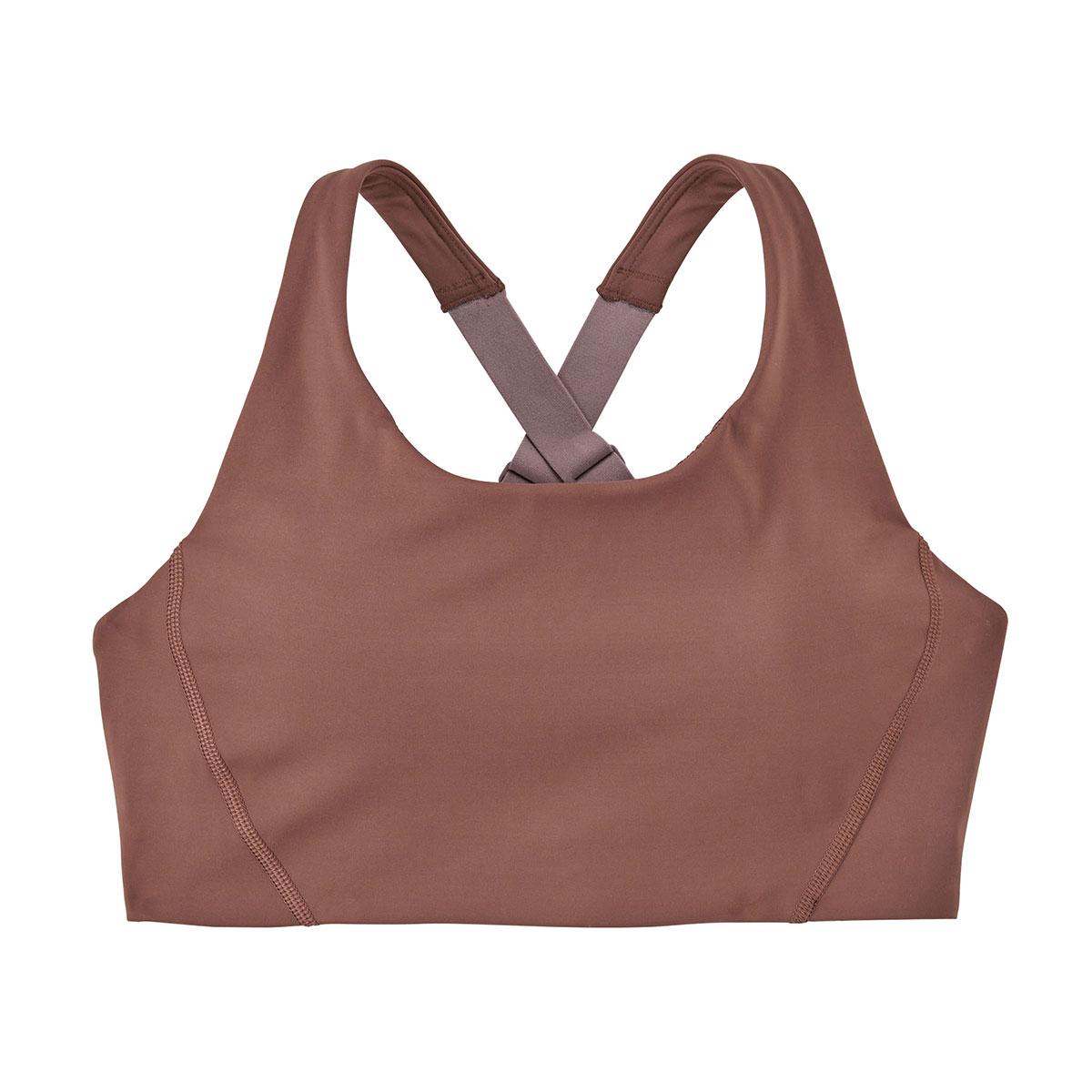 Patagonia Shadowlite Mid Impact Adjustable Bra Women's in Dulse Mauve